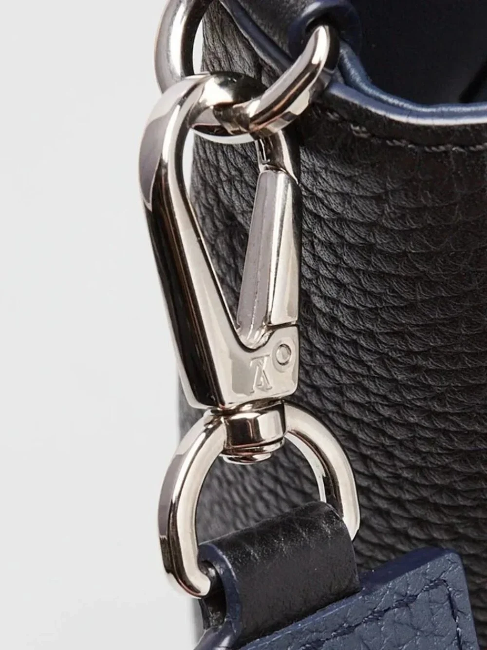 Louis Vuitton Black Taurillon Leather Pernelle Tote Bag